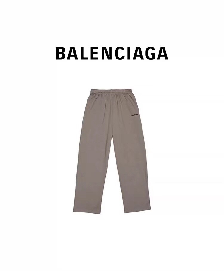P339 Balenciaga Paris Lettering Trousers
