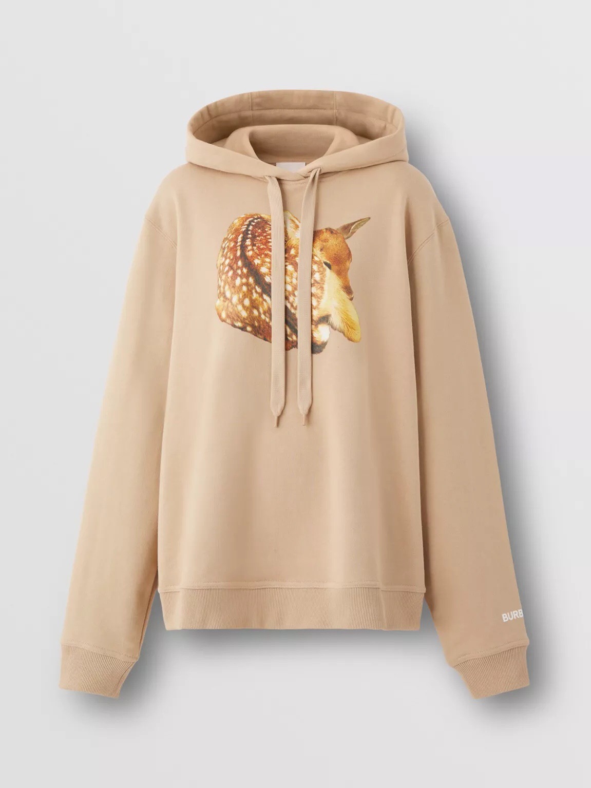 P429 Burberry Deer-Print Hoodie