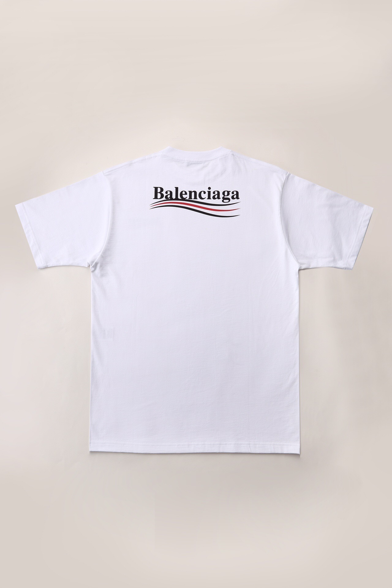 P219 Balenciaga Cola-Print T-Shirt - White