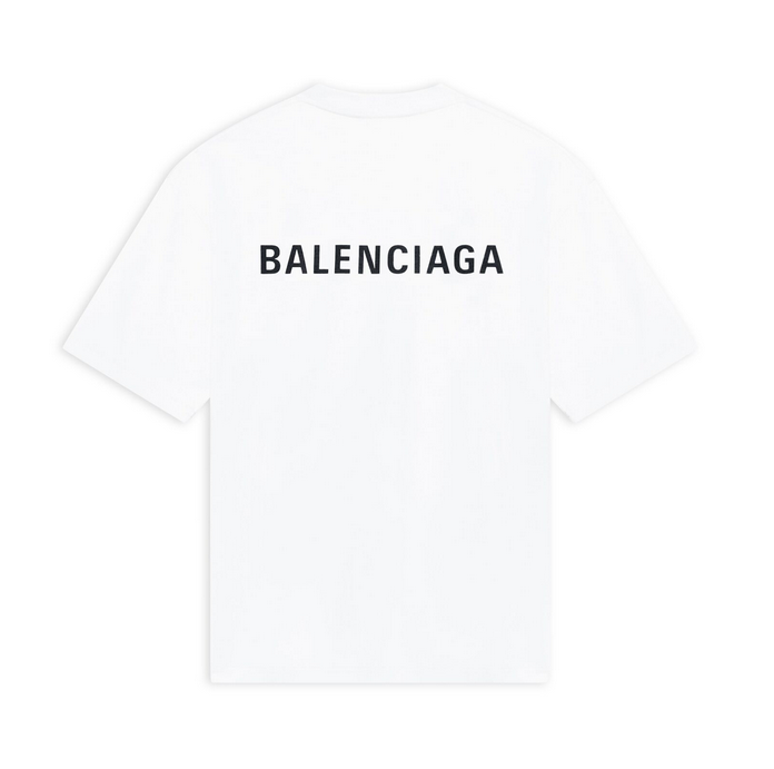 P209 Balenciaga Back-Print T-Shirt - White