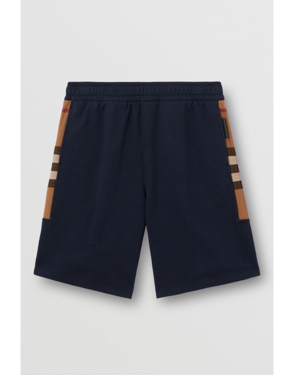 P339 Burberry Check Shorts - Navy Blue