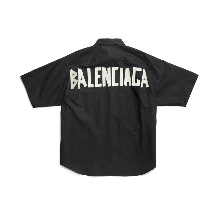 P359 Balenciaga Back-Tape Shirt
