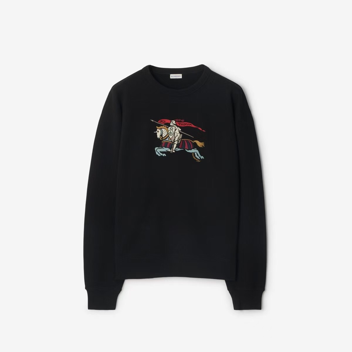 P349 BR Knight Multicolor-Thread Embroidered Crewneck Top