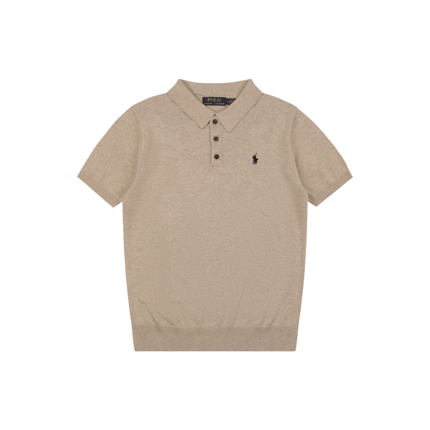 P209 Pony Pique Polo Shirt - Khaki