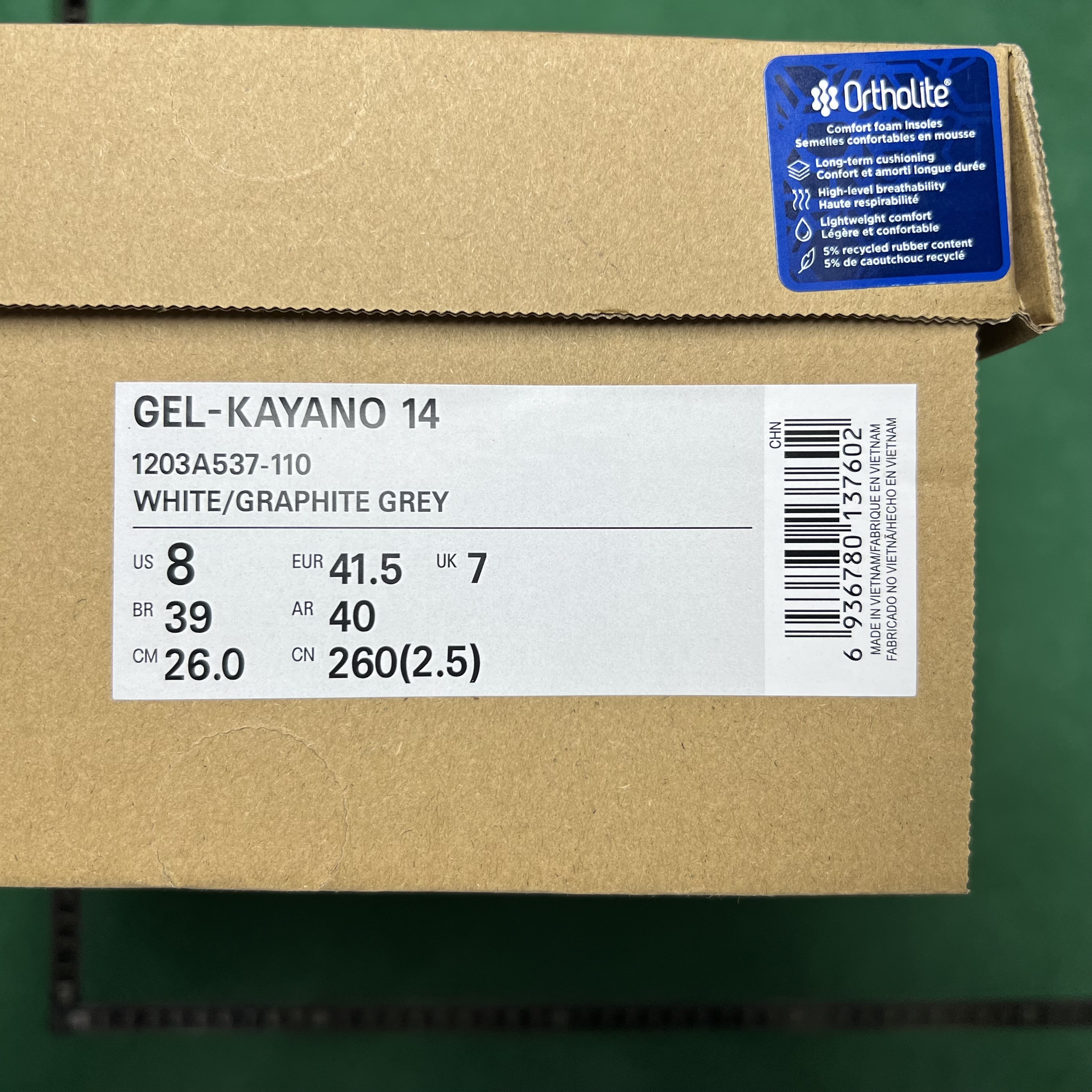 30$  TOP Batch Asics亚瑟士 K14 休闲运动鞋 ZL#1.1 · image 8