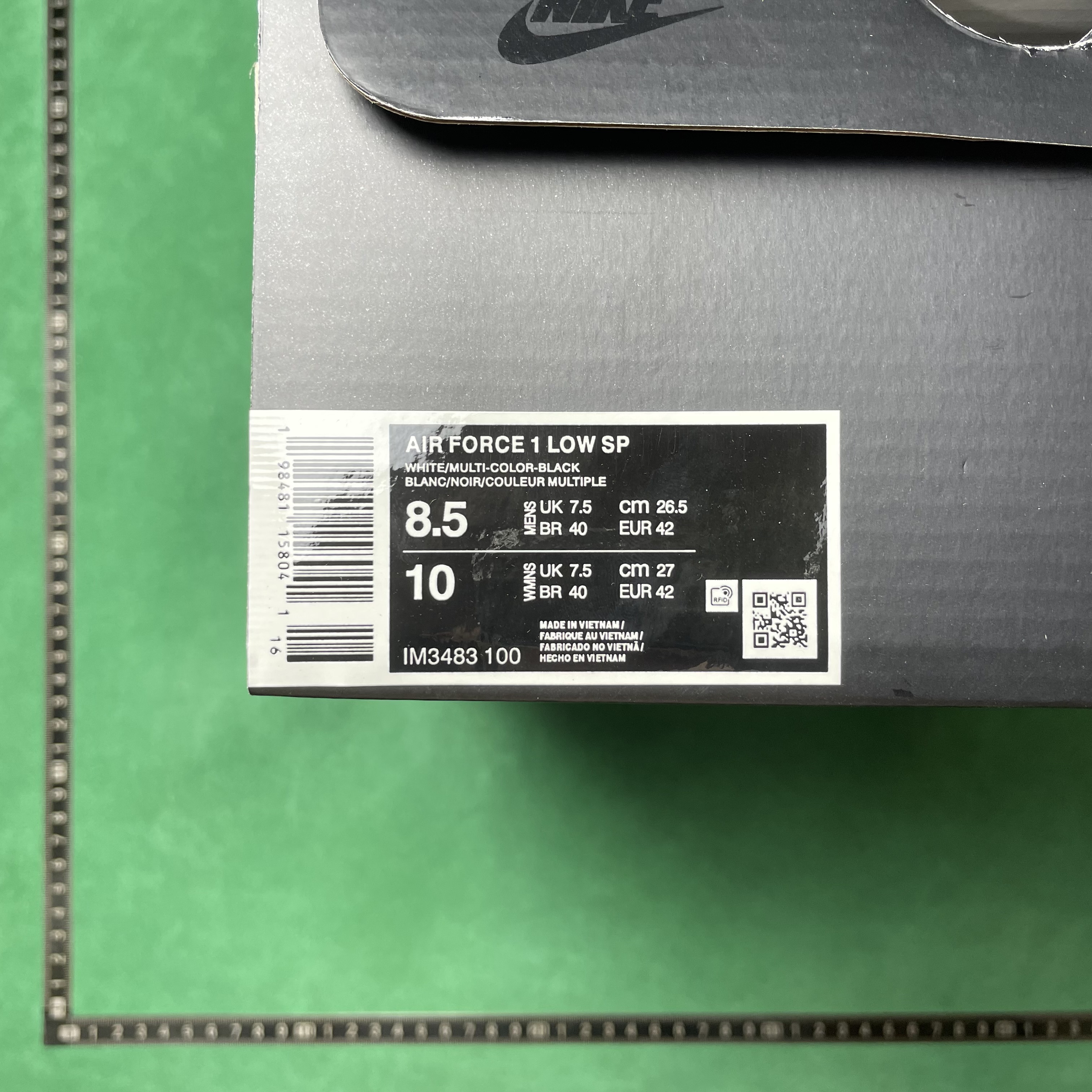 26＄DC  Batch Supreme x GOODENOUGH x Nike Air Force 1 Low SP三方联名 豹纹 舒适百搭 耐磨 低帮 板鞋 男女同款 白色 · image 15