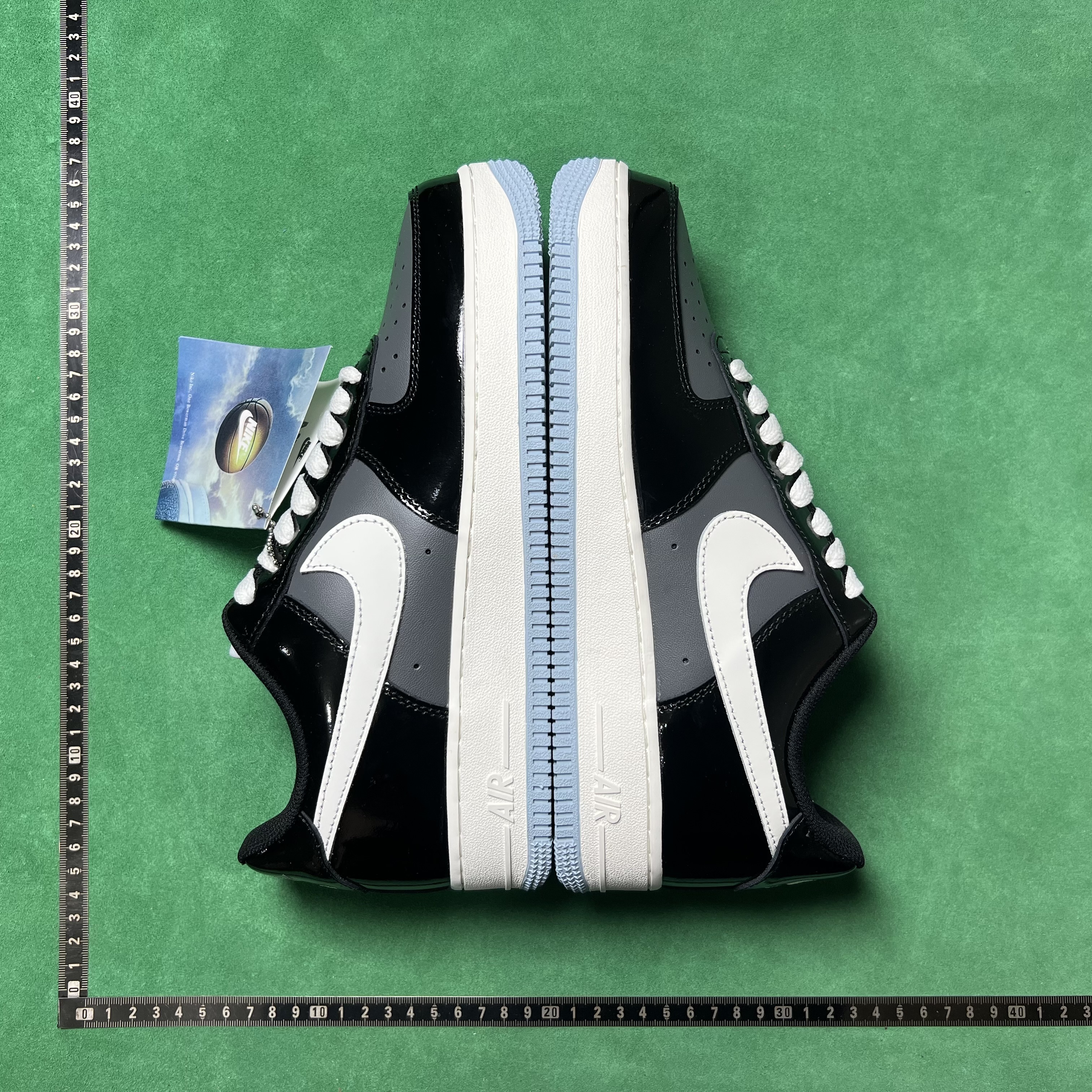 DC Batch Nike Air Force 1 Unisex Low-Top Sneakers - Black