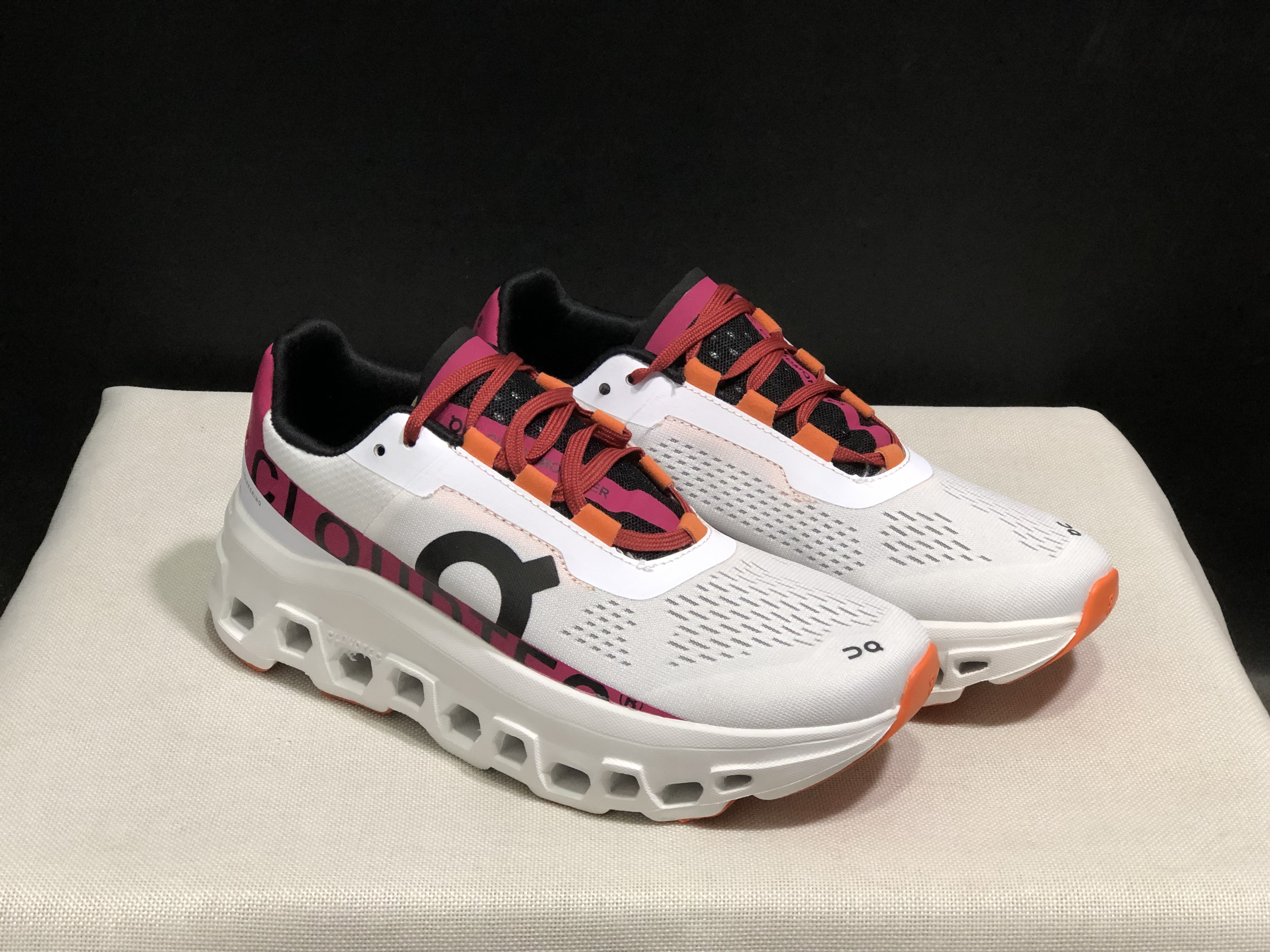 On Cloudmonster - Laser Red - Size 36–41
